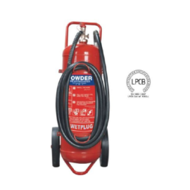 MOBILE DRY POWDER FIRE EXTINGUISHER