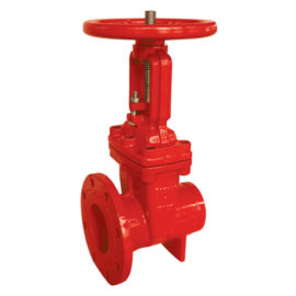 OS&Y Gate Valve, Flange to Groove Ends – UL & FM Approved