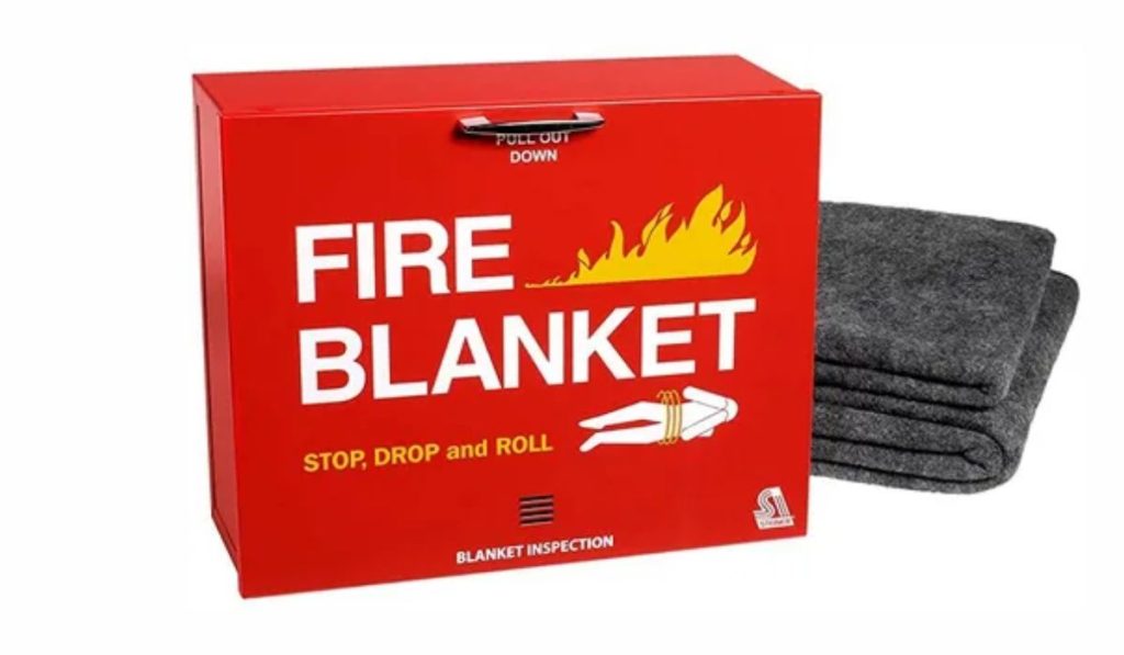Using a Blanket on the Wrong Type of Fire