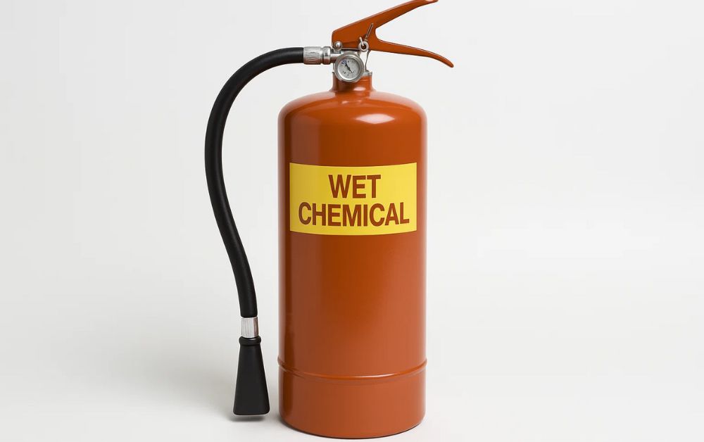 Steps to Use a Wet Chemical Fire Extinguisher